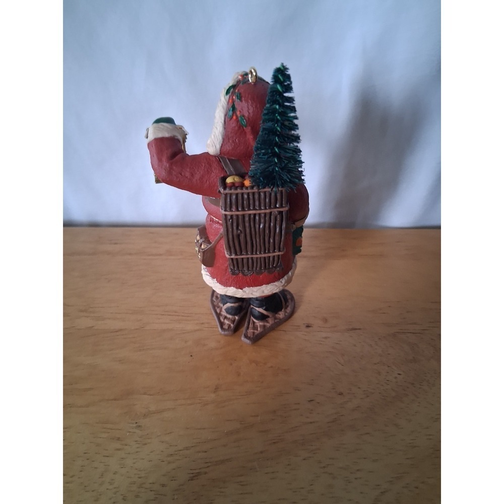 Vintage Merry Oled Santa Claus Ornament 1980 - Picture 3 of 5